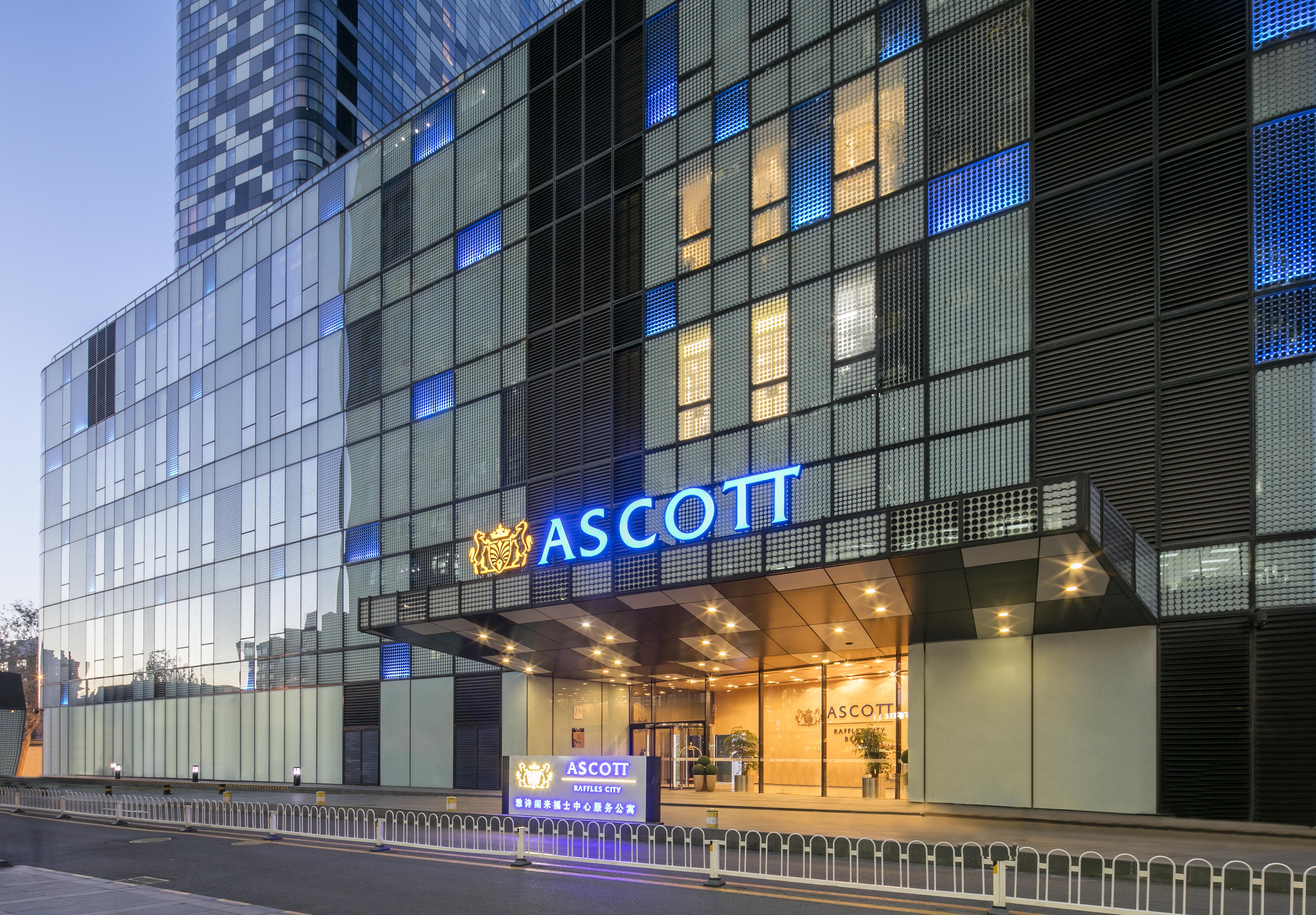 Ascott Raffles City Beijing Apartment Exterior photo